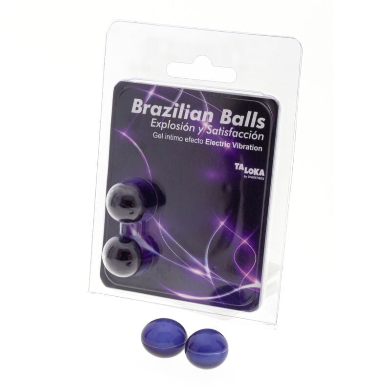 Boules Brésiliennes Gel Excitant Effet Vibrant Électrique - Taloka