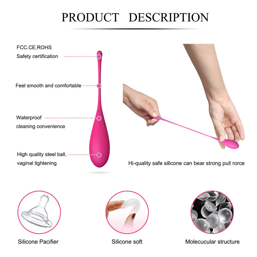Boules de Geisha Kegel Fit Set Progressif 6 Poids Étanche IPX7 - Leslie
