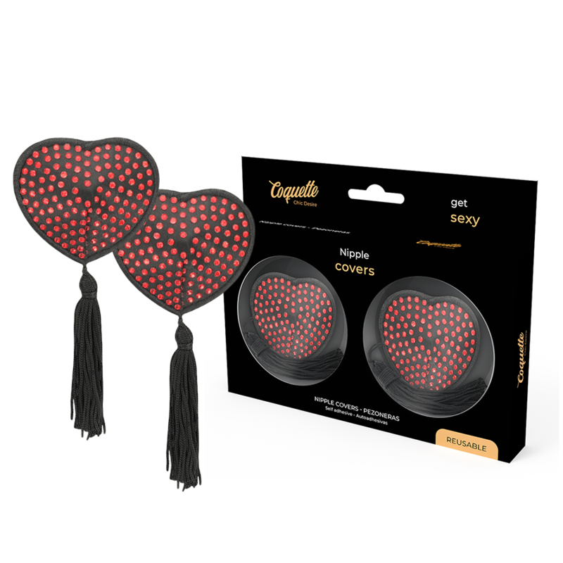 Cache-Tétons Brillants Chic Desire -  3 Coloris - Coquette
