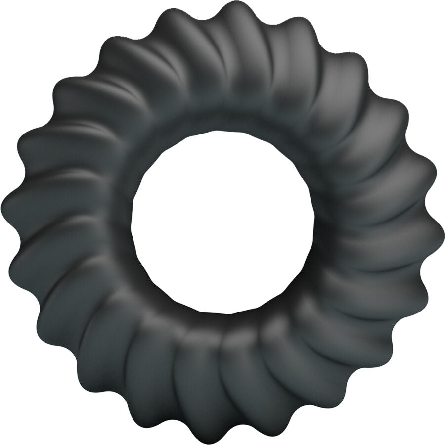 Cockring Fitz Modèle 8 Silicone Souple Ajustable - Crazy Bull