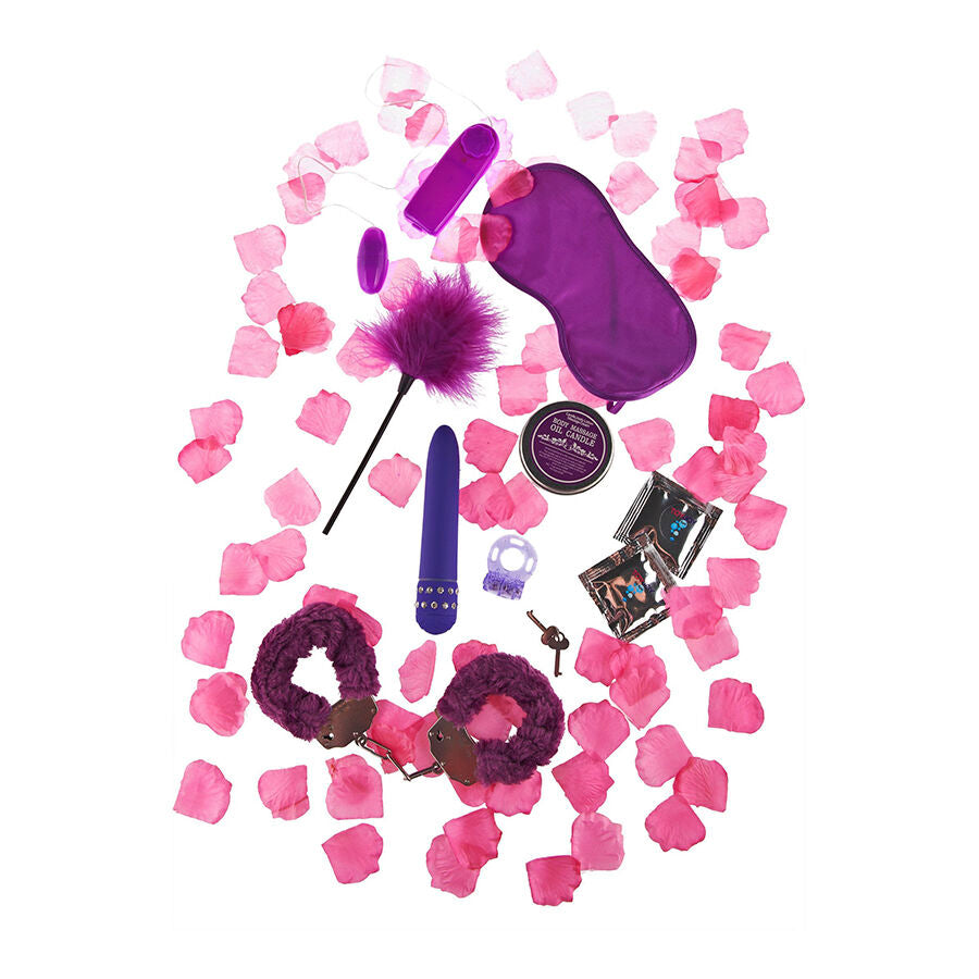 Coffret Super Sex Bomb 10 Accessoires Vibromasseur et BDSM - Toyjoy