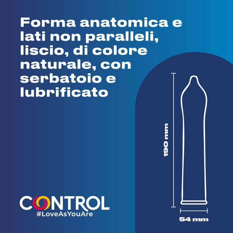 CONTROL - PRÉSERVATIFS NATURE 144 UNITÉS