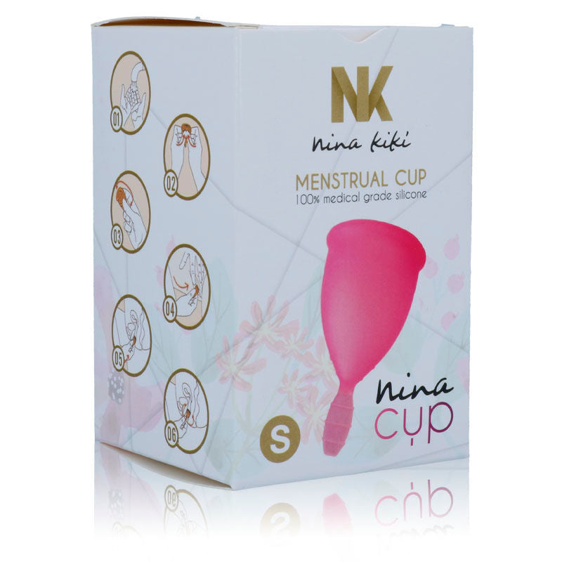 Coupe Menstruelle Nina Cup Silicone Hypoallergénique 12h - Nina Kikí