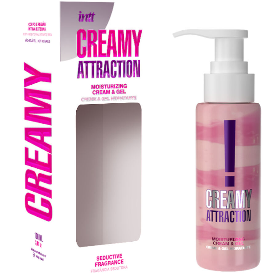 Crème-Gel Parfumé Aphrodisiaque Hydratant Unisexe 100 ml - Intt