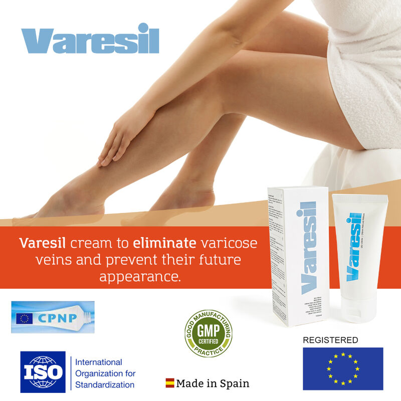 Crème Soin Varesil Anti-Varices Jambes Légères 75 ml - 500Cosmetics