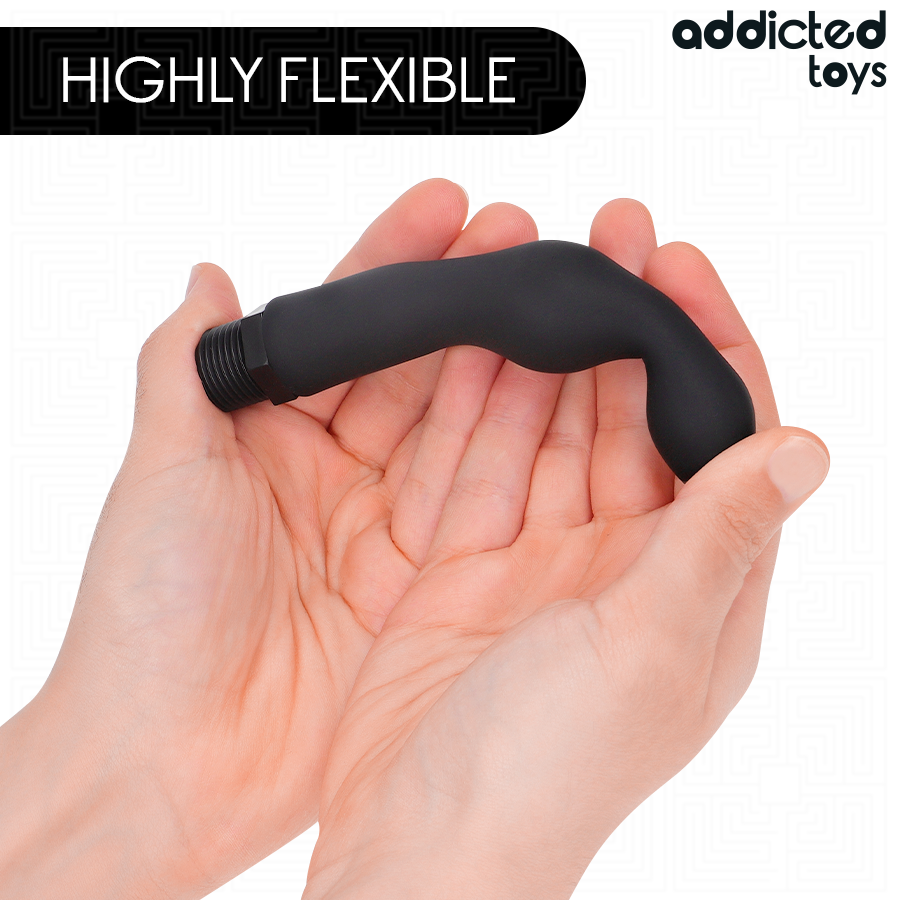 Douche Anale Adaptateur Universel Modèle 3 Silicone Souple - Addicted Toys