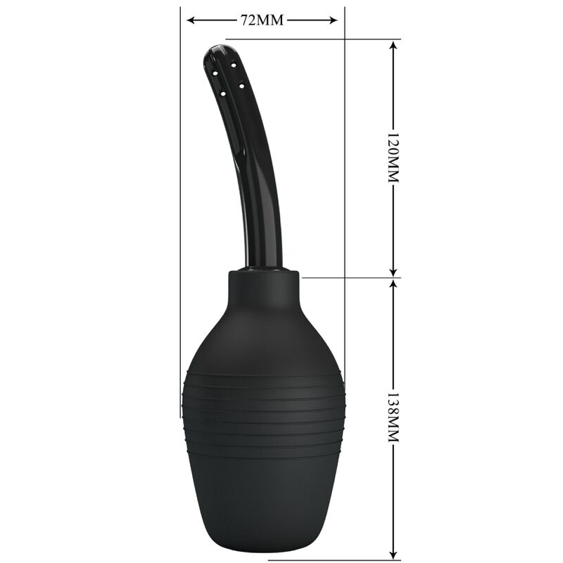 Douche Anale Super Power Embout Silicone Grande Poire Étanche - Mr Play