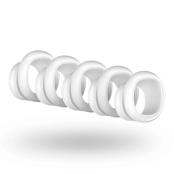 Embouts de Rechange Kit Pro Penguin NG Silicone 5 Pièces - Satisfyer