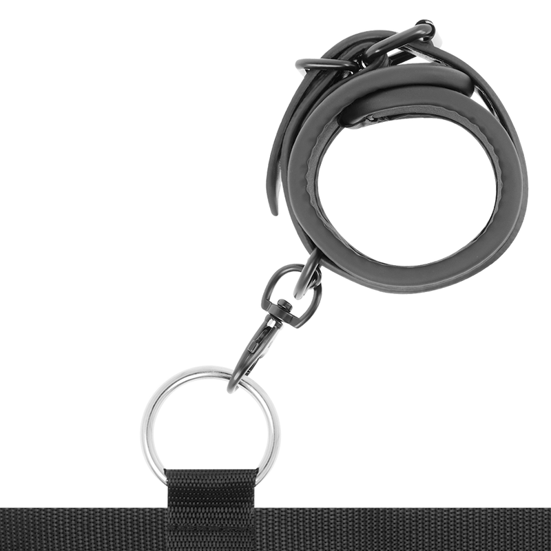 Ensemble Liens de Lit BDSM Doublure Néoprène Cuir Vegan - Fetish Submissive