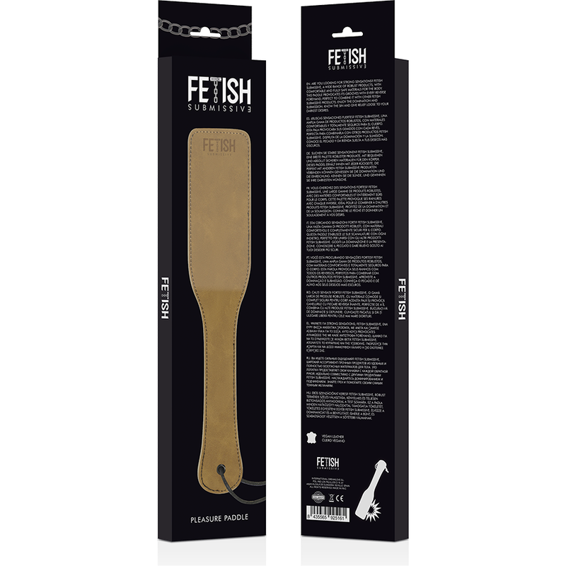 FETISH SUBMISSIVE ORIGIN - FOUET EN CUIR VEGAN
