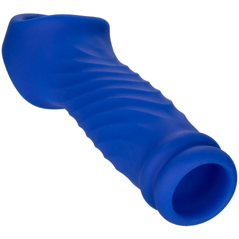 Gaine à Pénis Admiral Wave Texturée avec Sangle Scrotum - CalExotics