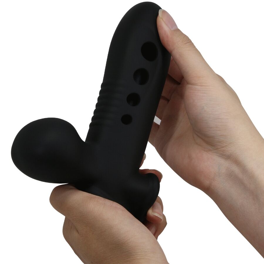 Gaine à Pénis Crâne Gonflable Airbag Silicone Étanche - Pretty Love