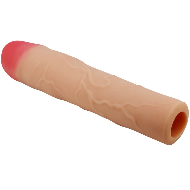 Gaine à Pénis Kylian Texturée Anneau Testicules Silicone - Pretty Love