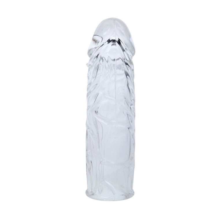 Gaine à Pénis Texturée Nodules Silicone Effet Allongeant 13 cm - Baile