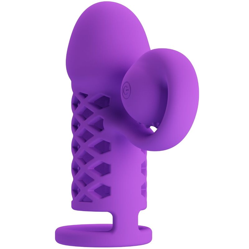 Gaine à Pénis Vibrante Harden Tête Spiralée 10 Modes Rechargeable - Romance