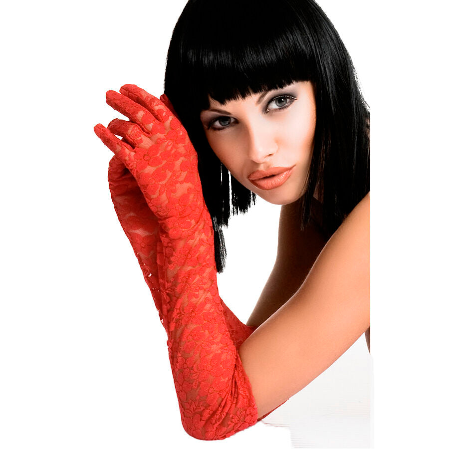 Gants Longs Satin Soirée Sensuelle - Chilirose