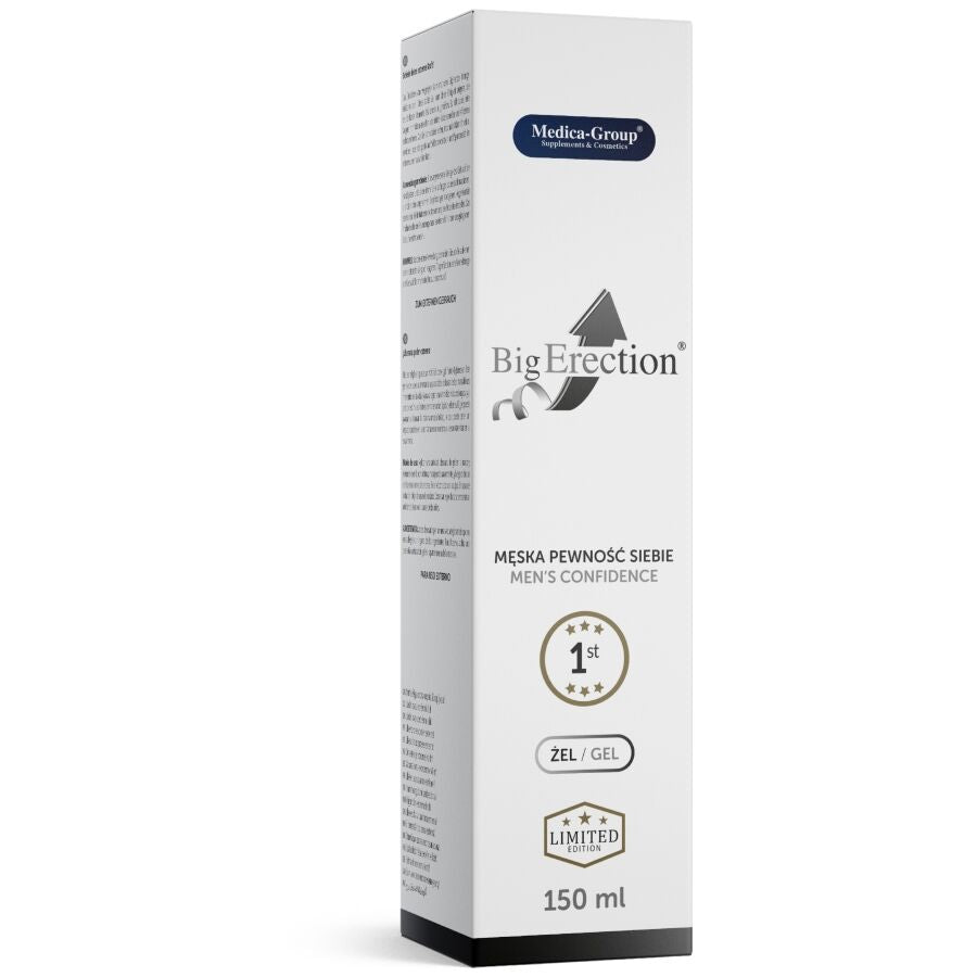 Gel Intime Stimulant Homme BigErection Ginseng & Ortie 150 ml - Medica Group