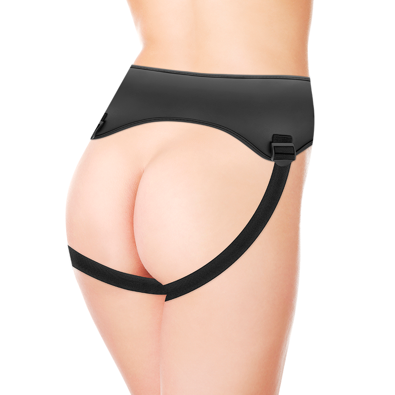 Gode Ceinture Jude Silicone Réaliste 18 cm 3 Anneaux Inclus - Cyber Silicock