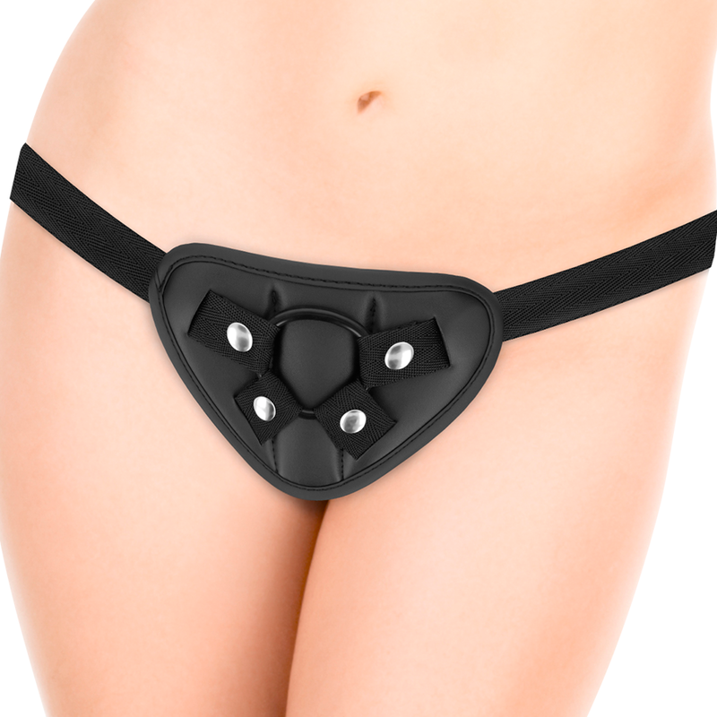 Gode Ceinture Jude Silicone Réaliste 18 cm 3 Anneaux Inclus - Cyber Silicock