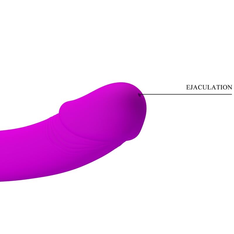 Gode Ceinture Sans Harnais Éjaculateur Kelpie Silicone Double Stimulation - Pretty Love