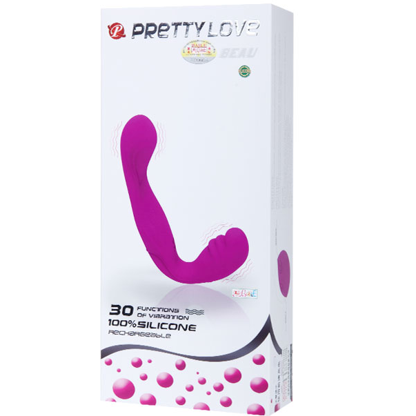 Gode Ceinture Sans Sangle Vibrant Beau 30 Modes Rechargeable - Pretty Love