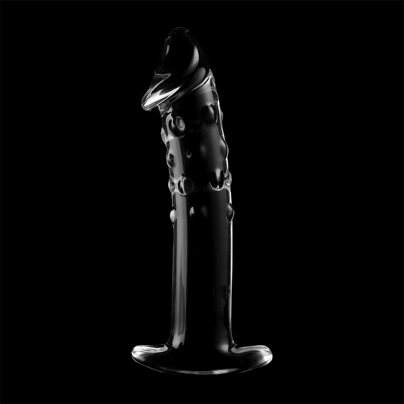 Gode en Verre Borosilicate Modèle 19 Transparent 18,5 cm - Nebula Series By Ibiza