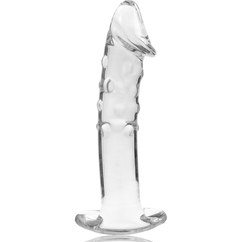 Gode en Verre Borosilicate Modèle 19 Transparent 18,5 cm - Nebula Series By Ibiza