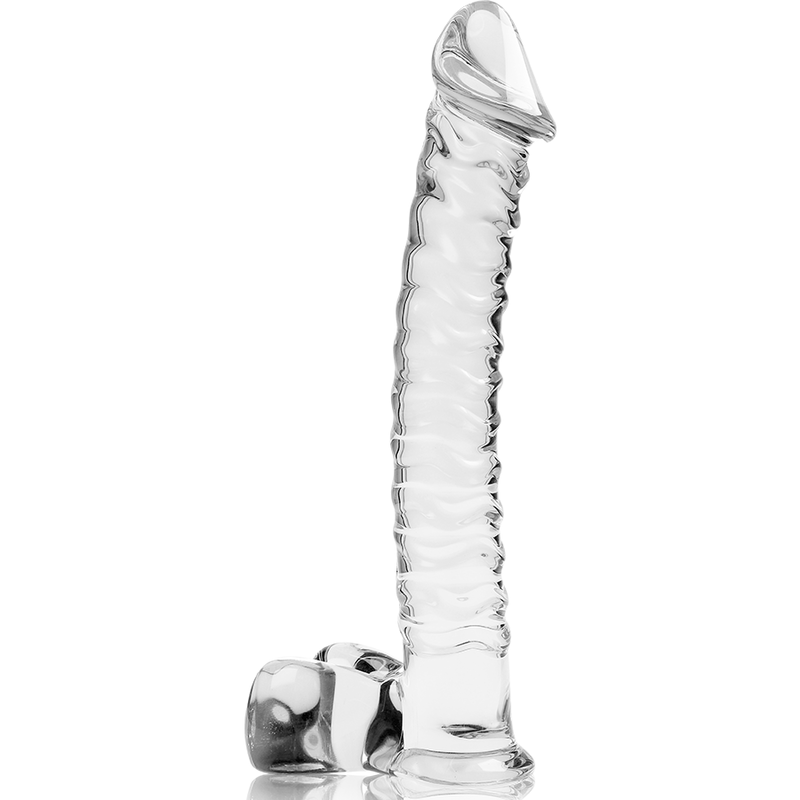 Gode en Verre Borosilicate Nebula Modèle 23 Transparent 21,5 cm - Nebula Series By Ibiza