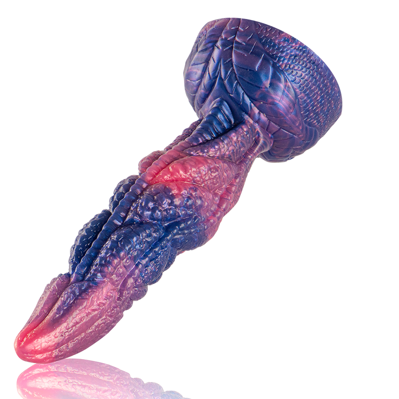 Gode Fantasy Dionysus Silicone Couleurs Vibrantes 20 cm - Epic Cybersilicock