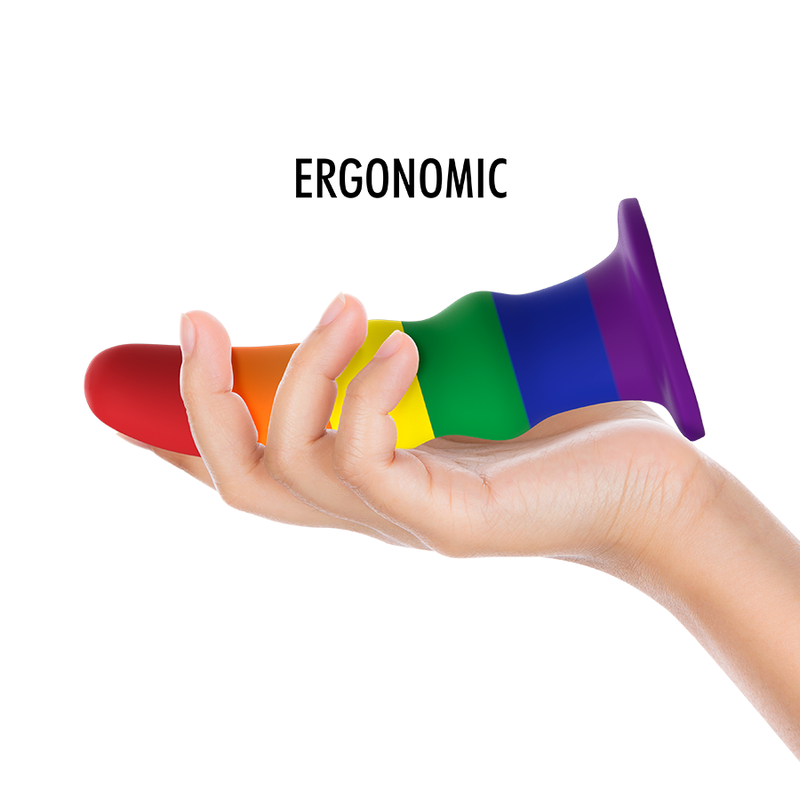 Gode Fantasy Kuno Pride Silicone Flexible Ventouse 2 Tailles - Mythology