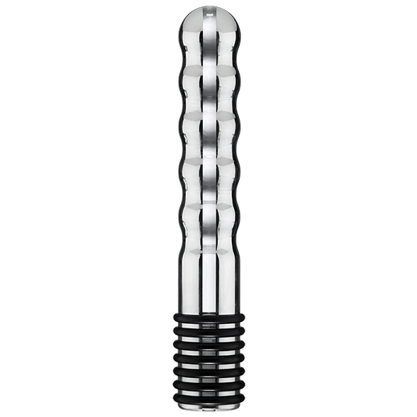 Gode Électro Wave Aluminium Nervuré Bipolaire Point G & P - ElectraStim
