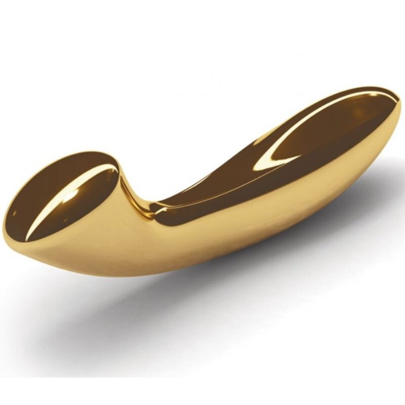 Gode Point G Olga Oro Acier Inoxydable Double Extrémité Sans Vibration - Lelo