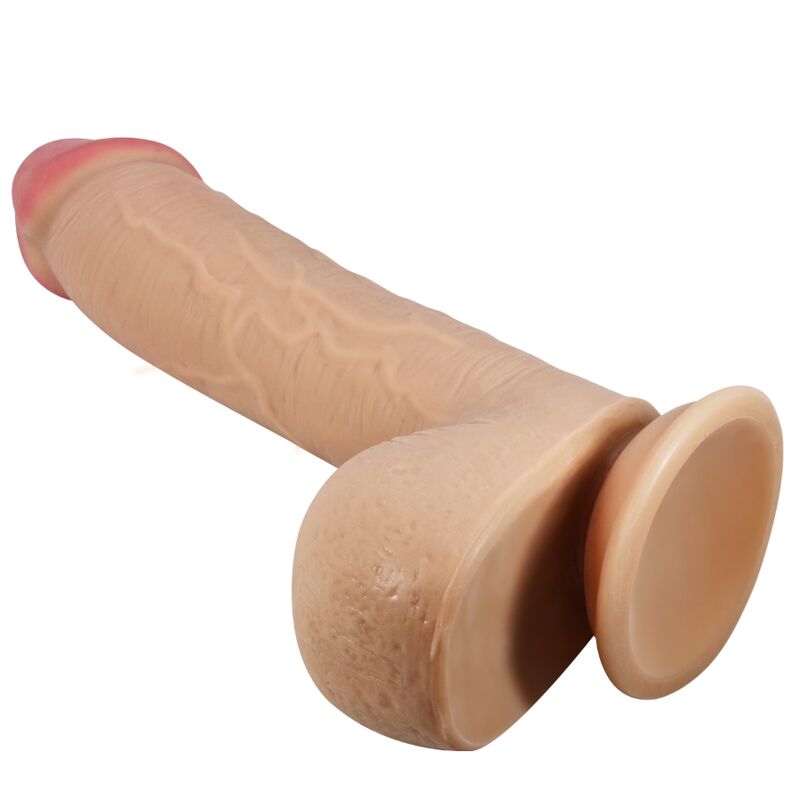 Gode Réaliste Sliding Skin Ventouse - Pretty Love