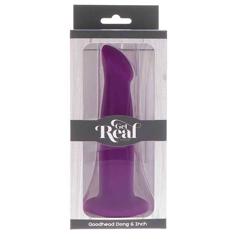 Gode Ventouse Goodhead Dong 12 cm Silicone Compatible Harnais - Get Real