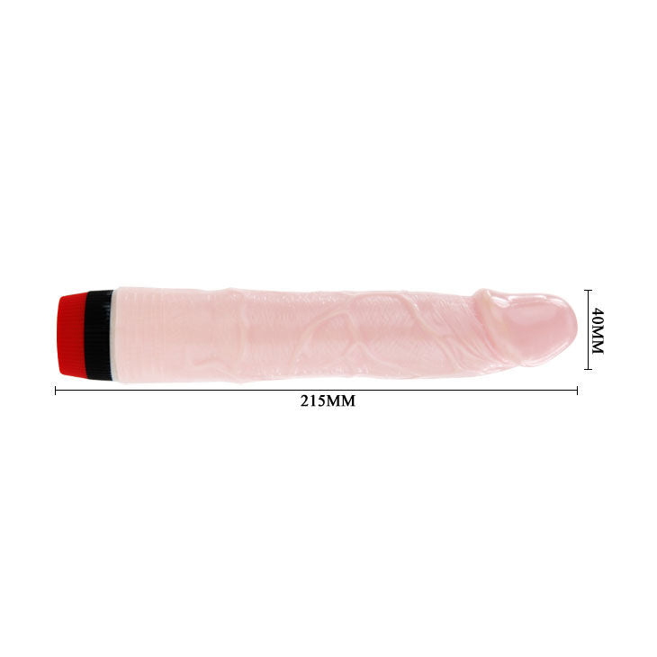 Gode Vibrant Réaliste Rockin Dong III Extra Large Veineux Étanche - Baile