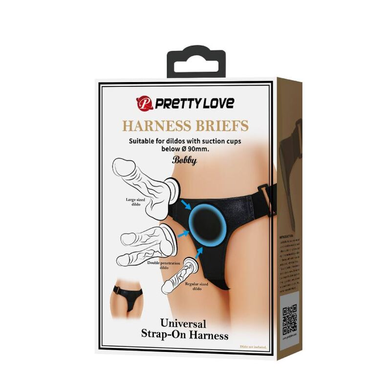 Harnais Gode Ceinture Universel Tissu Extensible Étanche - Pretty Love