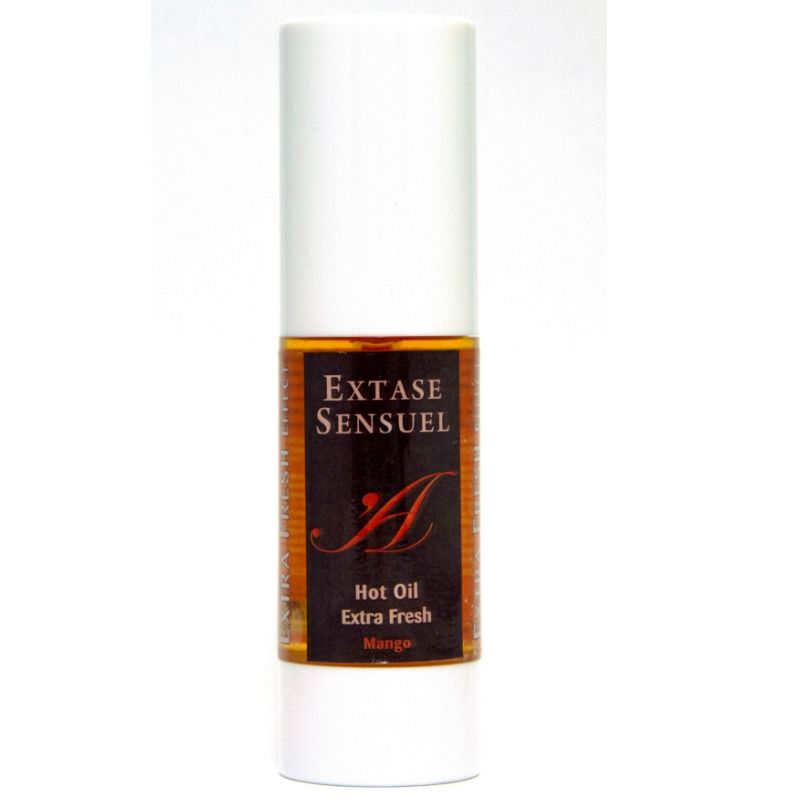 Huile Stimulante Effet Chauffant Mangue Comestible - Extase Sensual