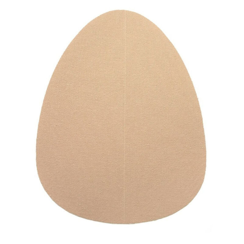 Coussinet adhésif remonte-seins Bye Bra en tissu beige vu seul en gros plan