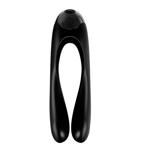 Vibromasseur Doigt Candy Cane Orange Compact IPX7 - Satisfyer
