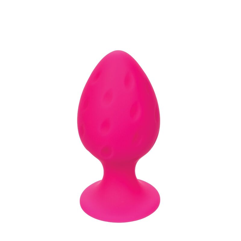 Set de 2 Plug Anal Cheeky - Silicone Ventouse S et L - CalExotic