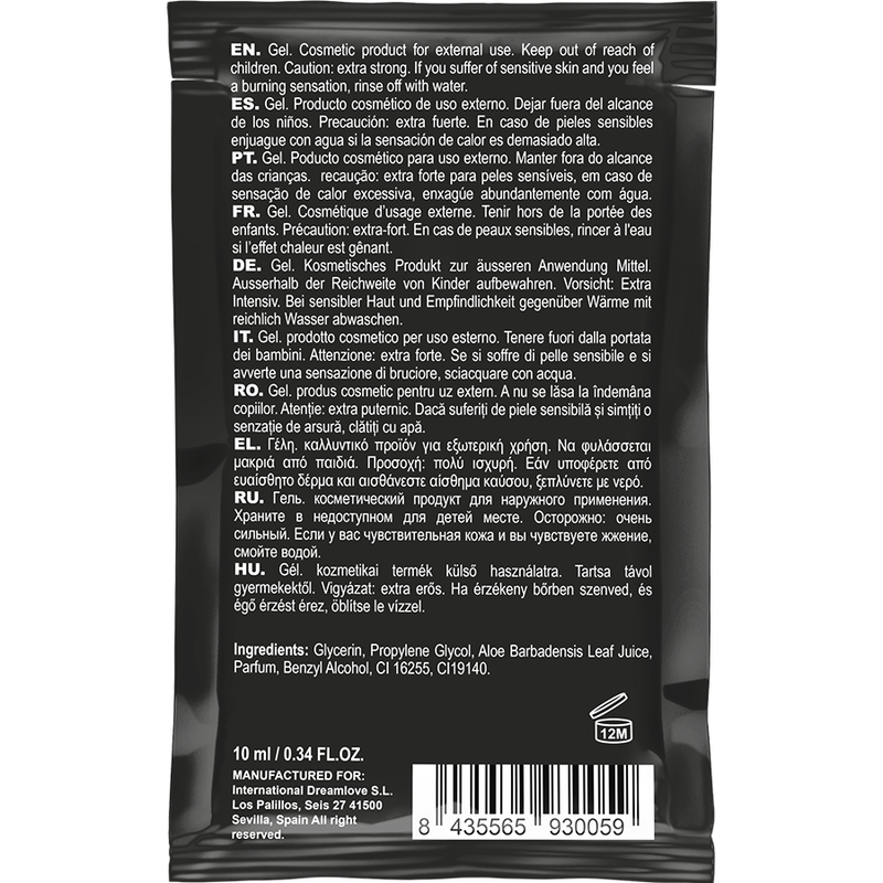 Gel Retardant Chronos Pocket Format Voyage 10 ml - Coquette