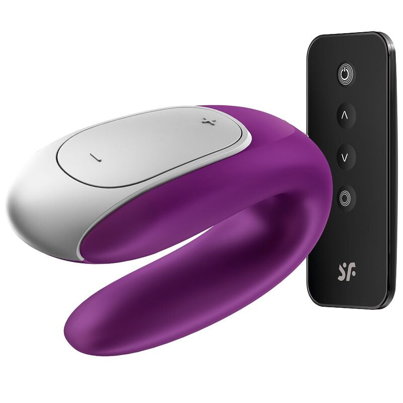 Vibromasseur Couple Double Fun Connecté 2 Moteurs IPX7 - Satisfyer