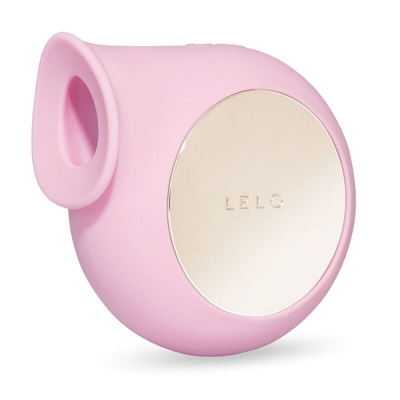Stimulateur clitoridien Sila Cruise rose de Lelo, bouche en silicone et plaque dorée