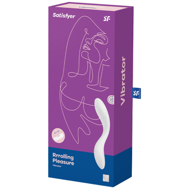 Vibromasseur Point G Rrrolling Pleasure Boule Mobile 2 Moteurs - Satisfyer