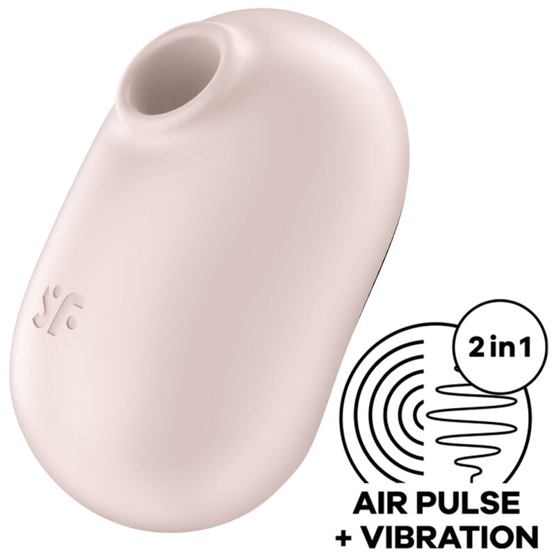 Stimulateur Clitoridien Air Pulse Pro To Go 2 Vibrant Rechargeable IPX7 - Satisfyer