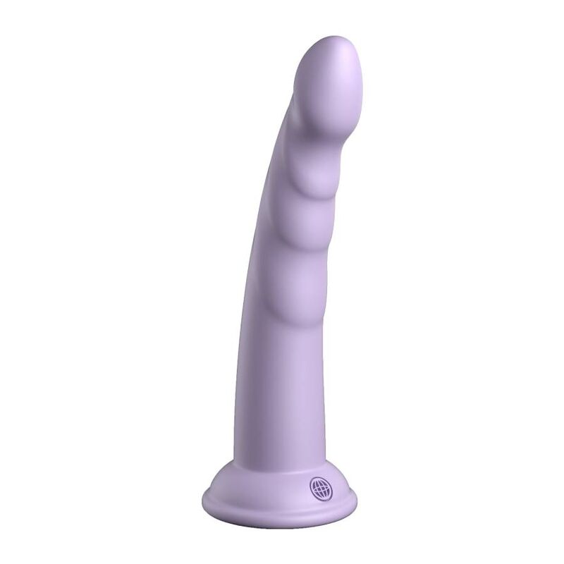 Gode Ventouse Slim Seven Silicone Platine - Dillio Platinum