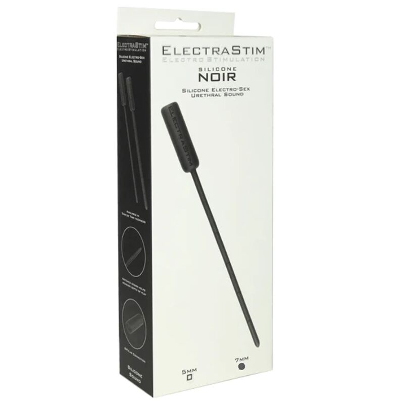 Plug Urétrale Électro-Stimulation Silicone Flexible 5 mm - Electrastim