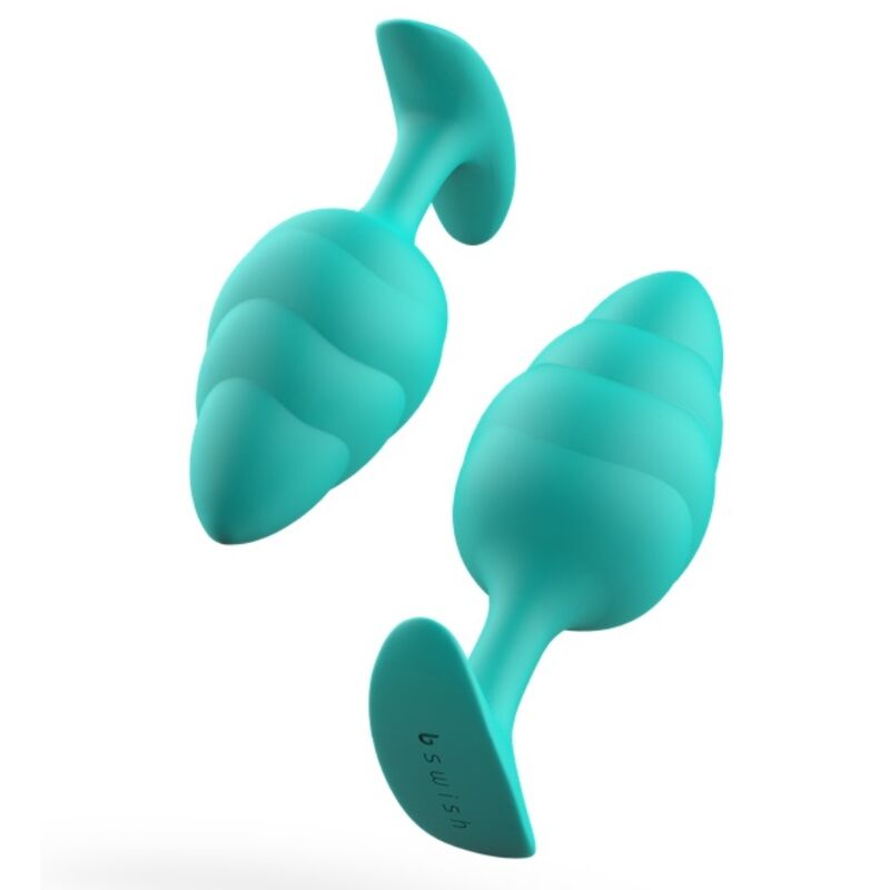Plug Prostatique Bfilled Basic Wave Texture Ondulée Silicone - B Swish