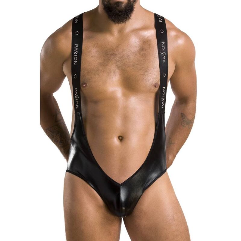 Body Homme Bruno Résille Sexy Manches Longues 2 Tailles - Passion Men