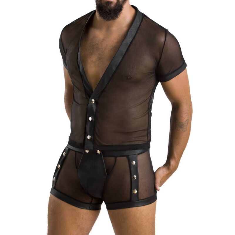 Ensemble Lingerie Homme Michael Boxer et Harnais Sexy 2 Tailles - Passion Men
